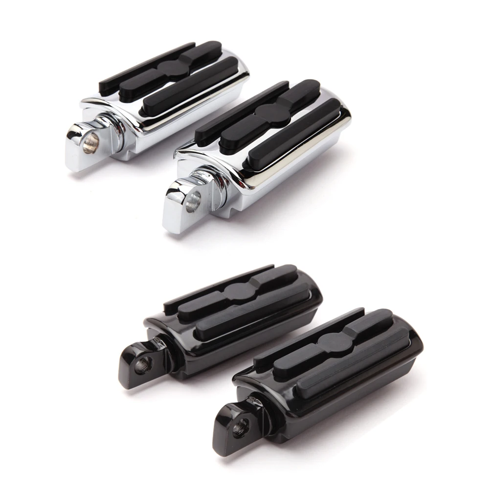 2pcs Motorcycle Footpegs Footrests Pedals fit for  Harley Sportster 1200 Roadster XL1200R Bob FXDB SuperLow XL883L VRSCD