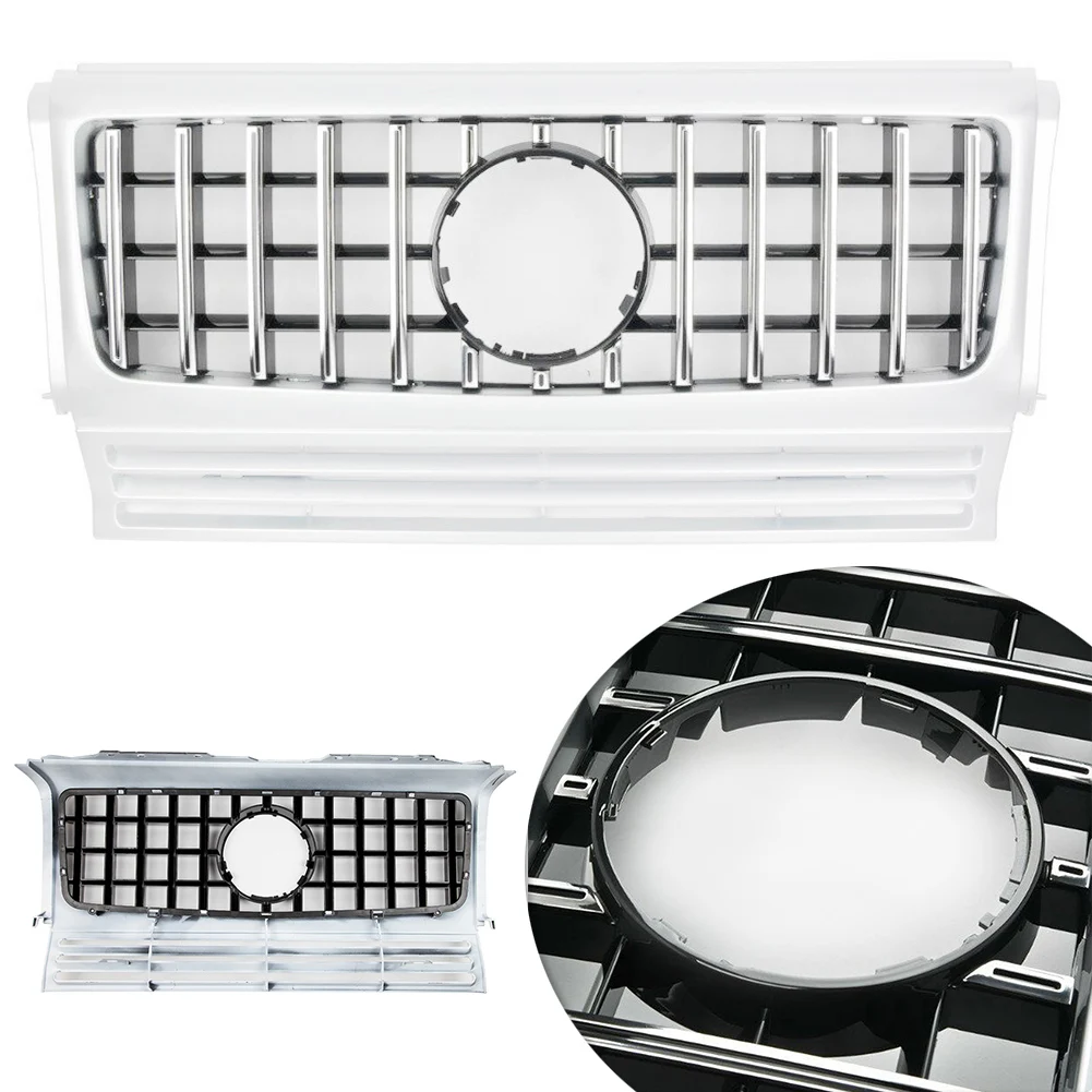 

Car Front Grill Upper Grille For Mercedes Benz G-Class W463 GT G Wagon G550 G500 1990-2016