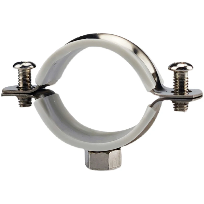 Free shipping 15mm-100mm 304 stainless steel tube clip water pipe plumbing Air conditioning copper pipe buckle