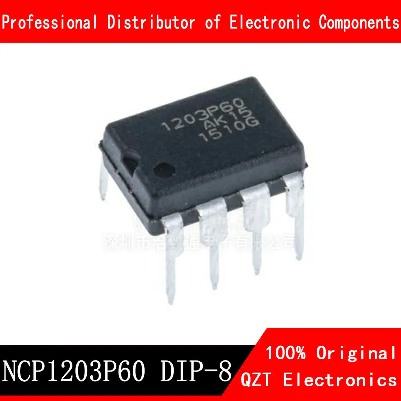 

10pcs/lot NCP1203P60 NCP1203 DIP-8 new original In Stock