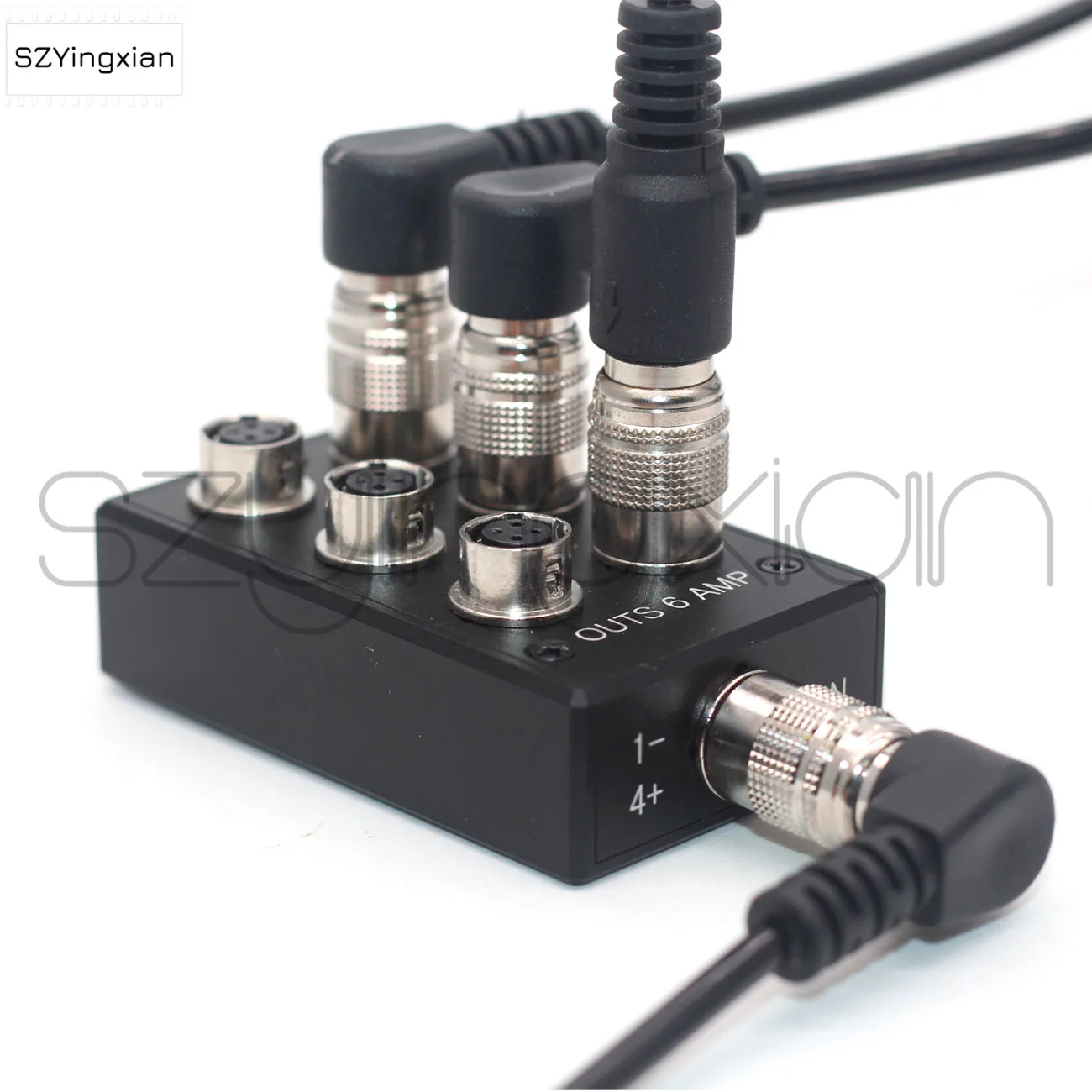 Recording equipment 688 633 Zoom F8 camera power 4-way distributor Hirose 4-pin female to Hirose 4-pin power output 6 AMP