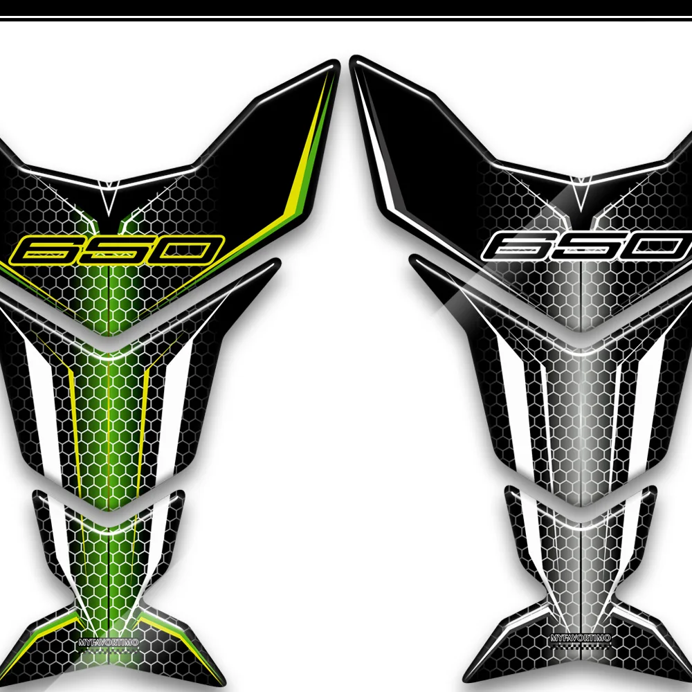 2021 Protector Tank Pad Stickers Decal Kit Knee Emblem Badge Logo Fairing Protection For Kawasaki Ninja 650 Z Z650 VERSYS 2020