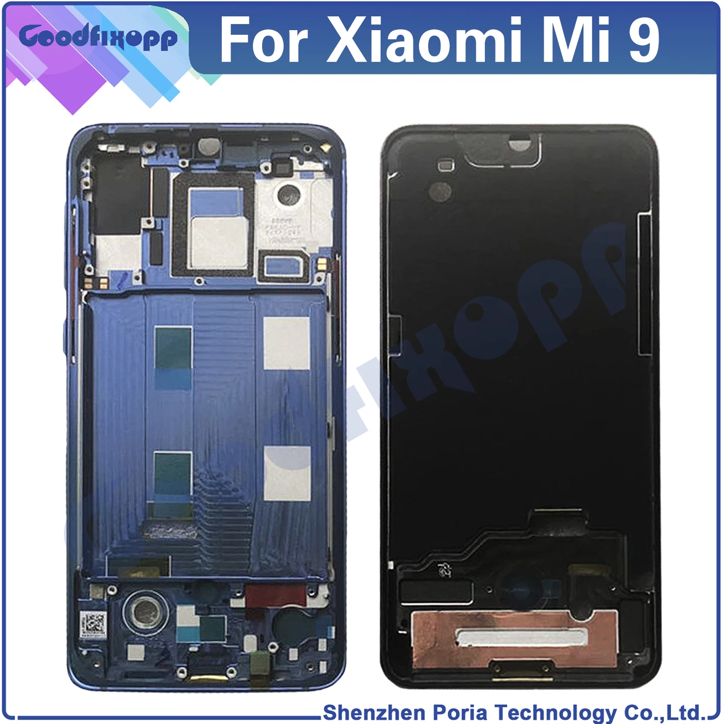 Frame For Xiaomi Mi9 Mi9T Mi9SE Mi9Pro Media Case Front Frame Screen Frame Middle Bezel Frame For Xiaomi Mi 9 SE 9 Pro 9T