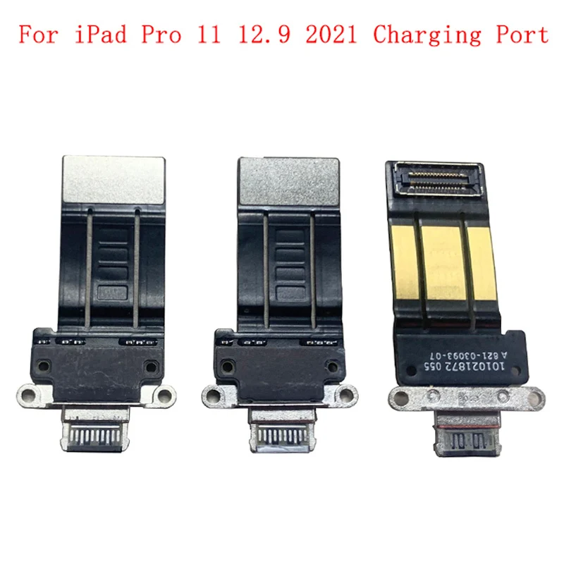 USB Charging Port Connector Board Flex Cable For iPad Pro 12.9 Pro 11 2021 A2379 A2461 Charging Connector Replacement Parts