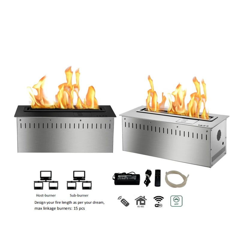 Inno-Fire  24 inch home smart furniture fireplace electric