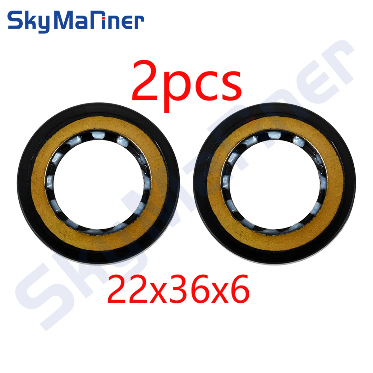 93101-22067 Oil Seal For Yamaha Outboard Motor Parts Parsun Hidea Powertec Seapro 25hp 30hp 93101-22M00 Size 22*36*6mm