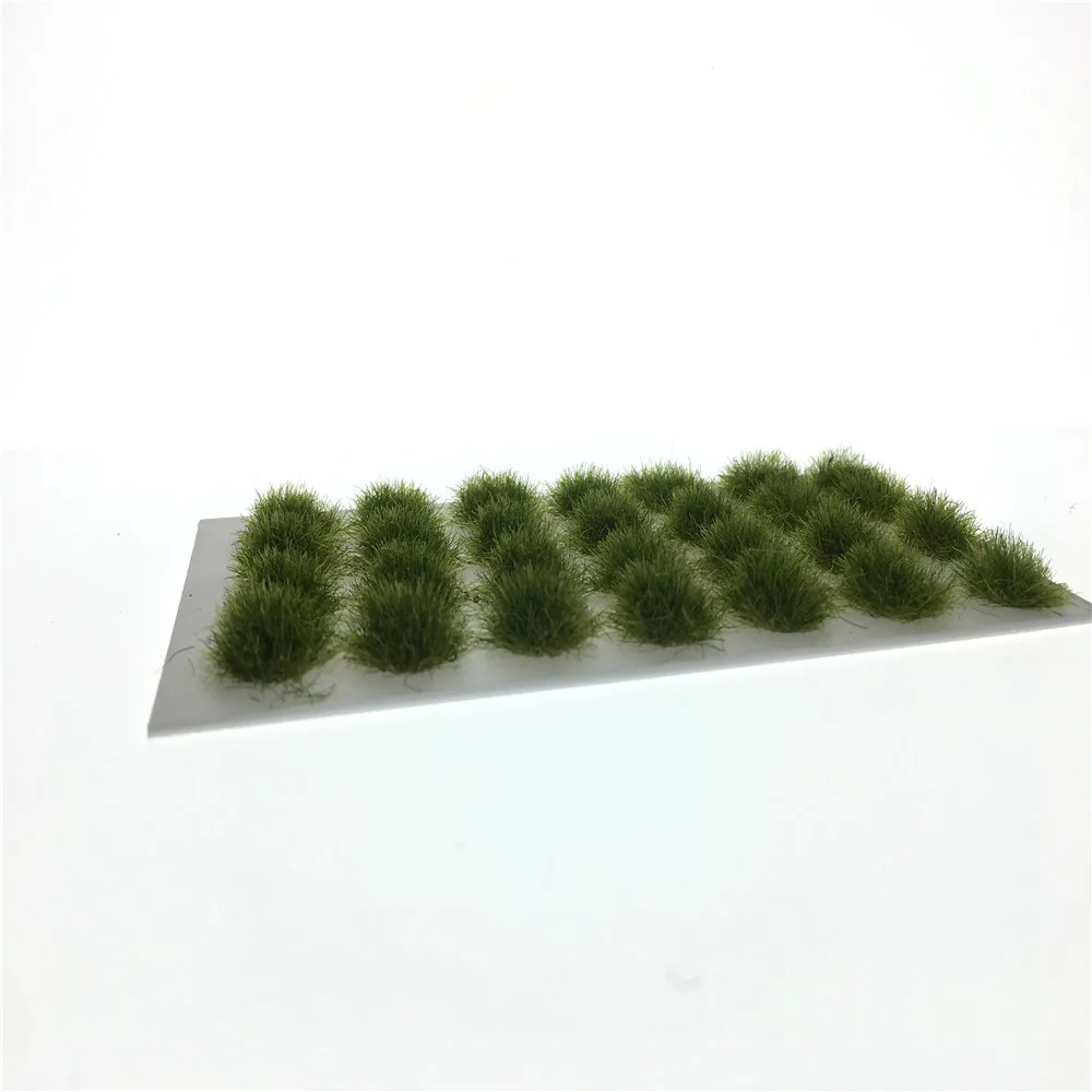 Architecture 5mm Flock 28pcs/box Green Grass For Ho Train Layout Diorama Design Building Materials