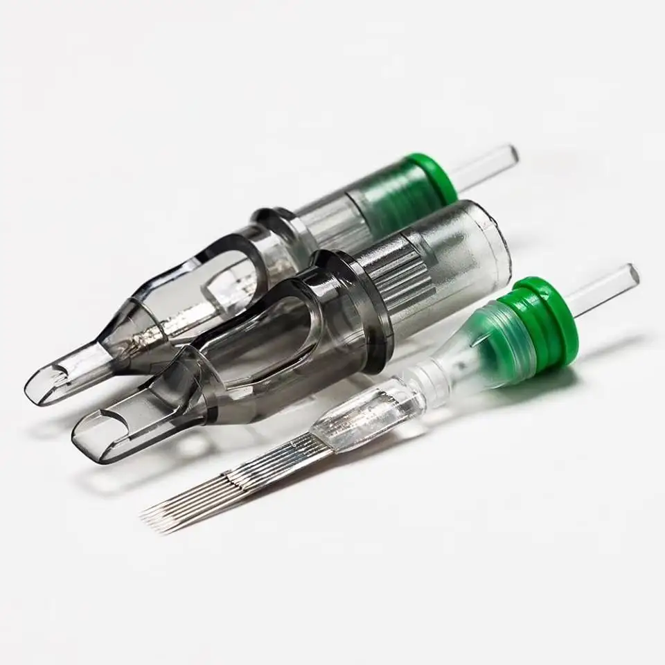 5PCS EZ Revolution Tattoo Cartridge  Needles RL RS MC M1  for Cartridge Tattoo Machine and Grip Tattoo Rotary Pen Supply