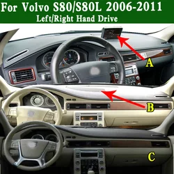For Volvo S80 S80L II D5 T4 T5 D3 D4 T6 V70 XC70 2006-2011 Car-Styling Dashmat Dashboard Cover Instrument Panel Protective Pad