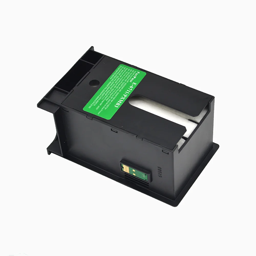 2PCS T6711 Compatible Waste Ink Maintenance Box For Epson WF3011 WF3531 WF3620  Printer Waste Ink Collector Waste Ink Cartridge