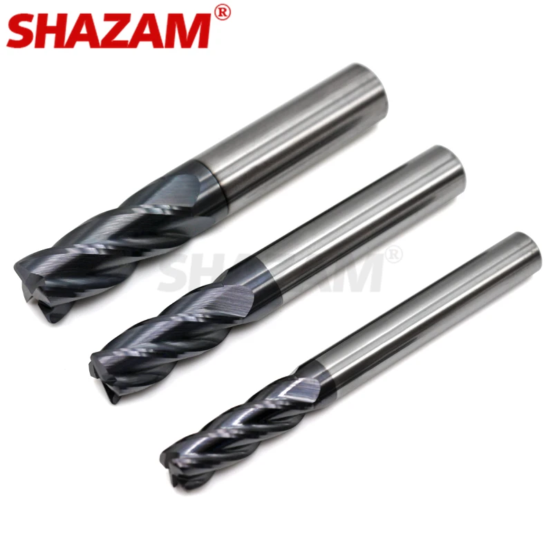 Milling Cutter Alloy Coating Tungsten Steel Tool Cnc Maching Hr50 Corner Roughing Top Milling Cutter Kit Milling Machine Endmil