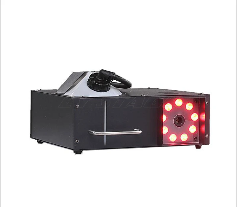 Free Shipping DJ Equipment Top Class 1500W 9x3W RGB LED Fog Machine For Stage Smoke Machine