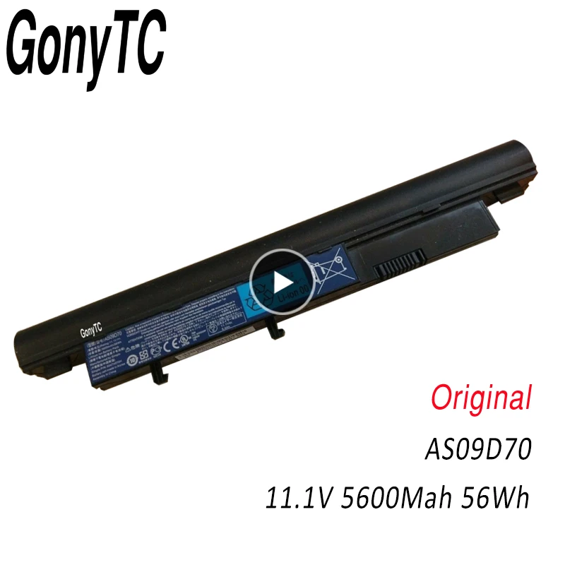 

GONYTC AS09D70 Laptop Battery For Acer AS09D56 AS09F34 AS09D71 for Aspire Timeline 3810T 4810 5810T 4810T 5810 8471 8471G 8571