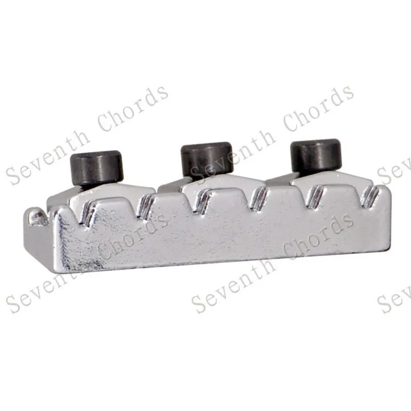 Chrom-Saitenhalter für E-Gitarren, passend für Tremolo-Brücken, 43 mm, Gitarrenzubehör, Teile für Musikinstrumente. – Detail 5