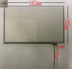 New 7inch 162*102mm 4 wire Touch panel digitizer for LMS700KF15 LMS700KF23 LMS700KF23-002 LMS700KF23-006 LMS700KF05 LMS700KF06