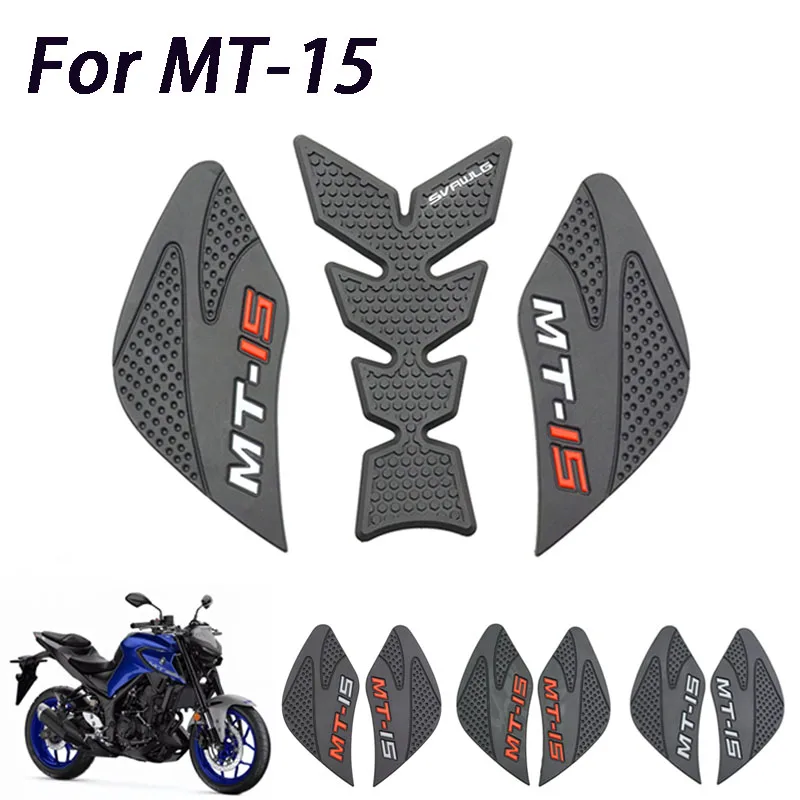 

Motorcycle Tank Protective Pad Sticker For Yamaha MT-15 MT 15 MT15 2019 2020 2021 MT03 Anti-slip Sticker 19-21