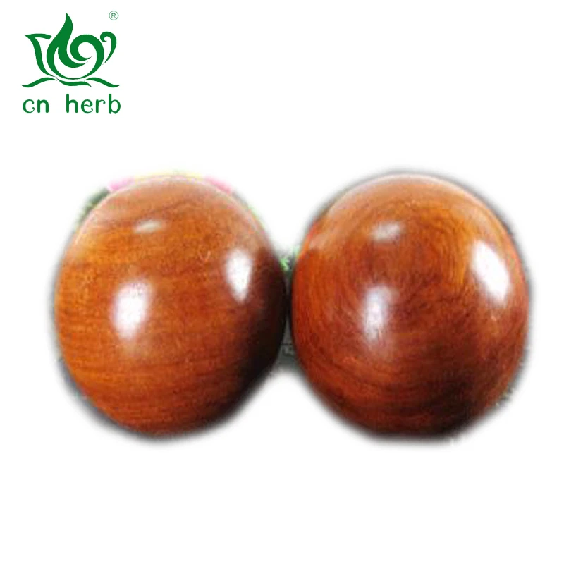 

CN Herb Rosewood Handball Vietnam Rosewood Massage Ball Fitness Wooden Handle Playing Ball 2 pcs Free Shippimg