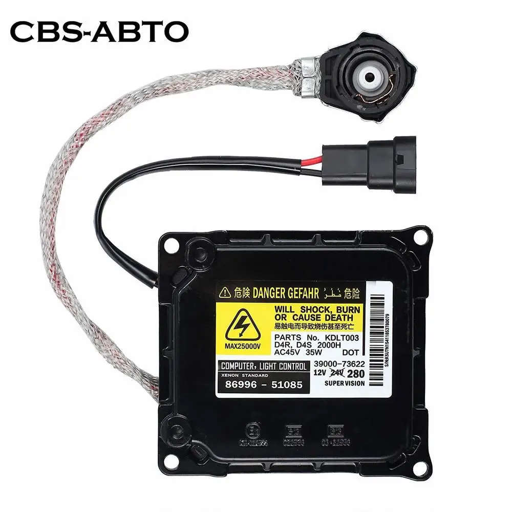 

For Lexus Toyota Car Headlight Ballast KDLT003 DDLT003 85967-52020 Xenon D4S D4R for Lexus IS250 IS350 RX350 GS300 Prius Avalon