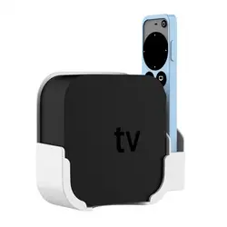 Set Top Box Holder Universal Wall Mount Media Stand Cradle for Apple TV 4K/HD compatible/2nd 3rd 4th 5th 6th Gen