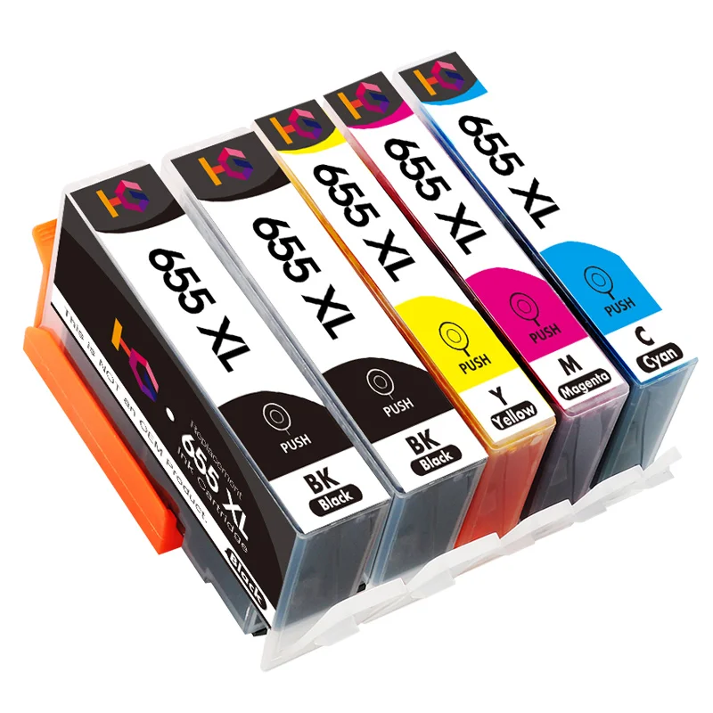 Cartucho de tinta para impresora hp655, 655xl, hp 655, compatible con hp Deskjet 3525, 5525, 4615, 4625, 4525, 6520, 6525, 6625