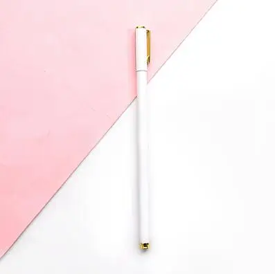 Nieuwe 1PC Fashion Kawaii Koreaanse 0.55mm Business Balpen Zwarte Inkt Neutrale Pen Balpen School Kantoorbenodigdheden levert