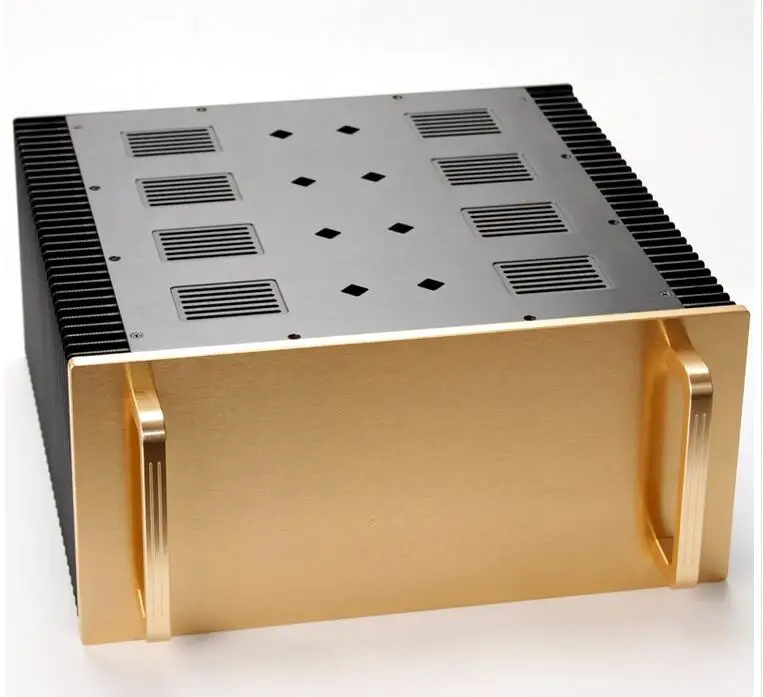 WA152 Full Aluminum Headphone Enclosure POST Amplifier Chassis DAC Box Premplifier Case