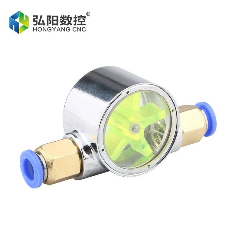 Flow meter monitor liquid indicator water-cooled main shaft submersible pump indicates the size of rotating observer