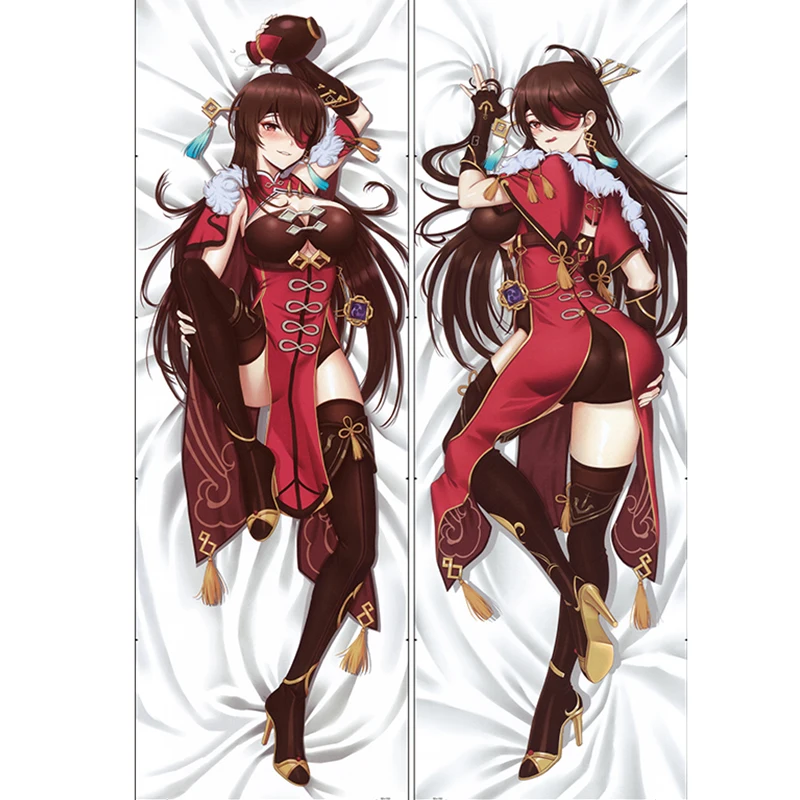 Game Genshin Impact Beidou Pillow Case, Cosplay, Dakimakura Cover, Anime Pillowcase, Bedroom Hugging Body