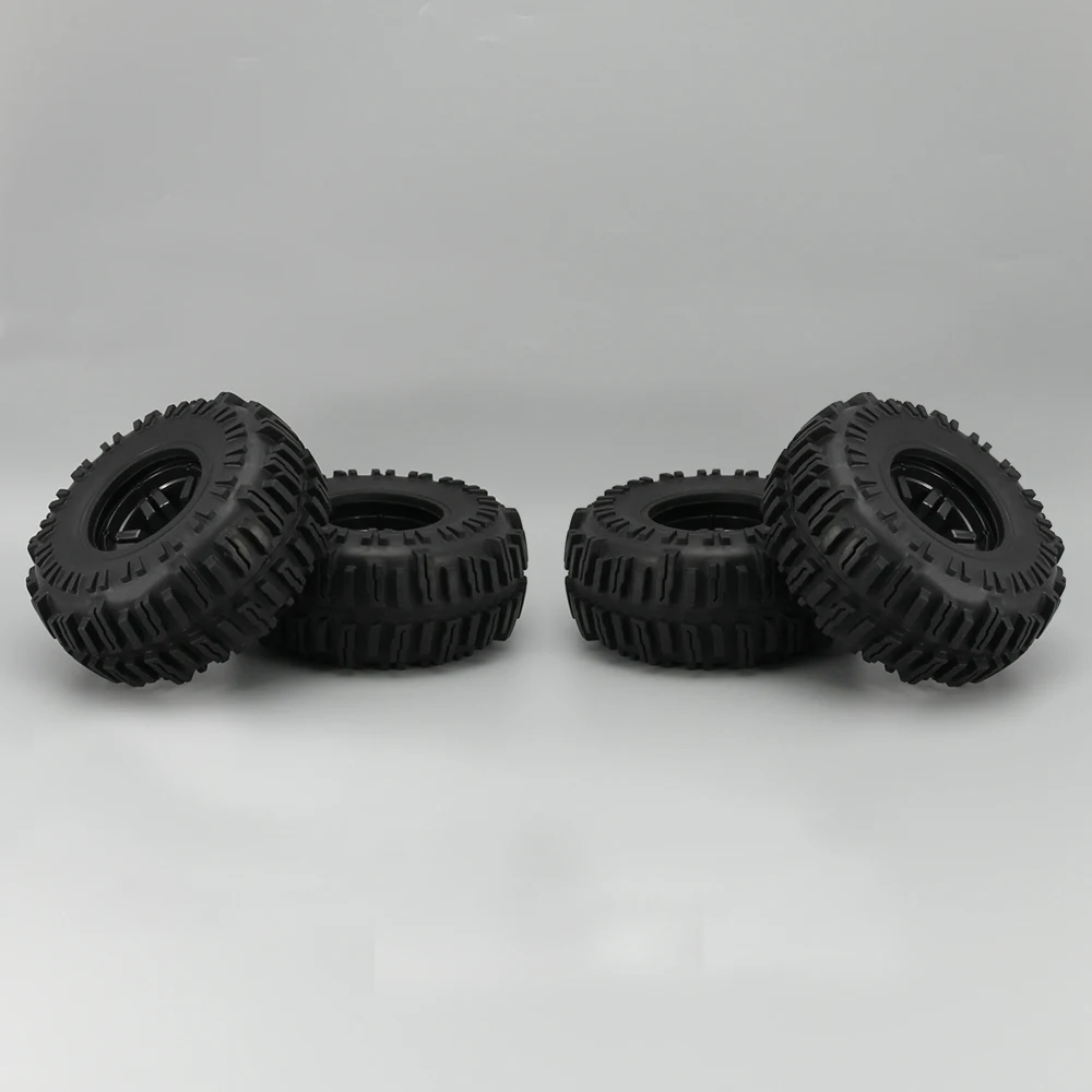 4pcs/set 130*55mm nylon wheel rim tire set beadlock for 1/10 ARRMA 3s&Mega Vorteks Senton Granite Big Rock Typhon etc part