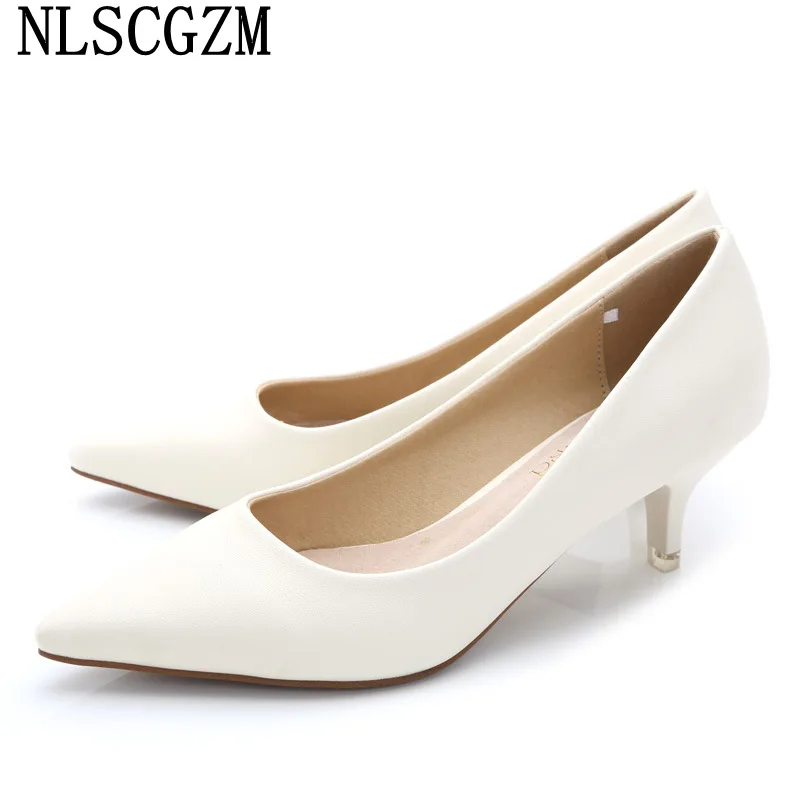 Office 2024 Shoes for Women 2024 High Heels Woman Pumps Leather Shoes Women Wedding Shoes for Women Bride женские туфли-лодочки