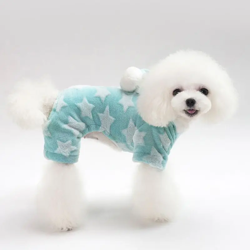 

Puppy Dog Pet Clothes Hoodie Warm Sweater Shirt Autumn Winter Coat Doggy Fashion Jumpsuit Apparel Cat Pajamas Soft Velvet Cloth