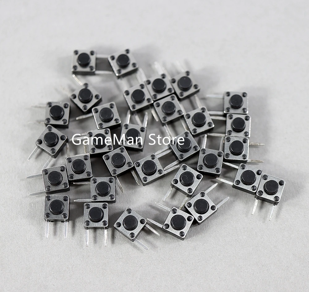 300 sztuk/partia L/R lewy prawy mikroprzełącznik przycisk wymiana dla konsoli do gier GBA SP