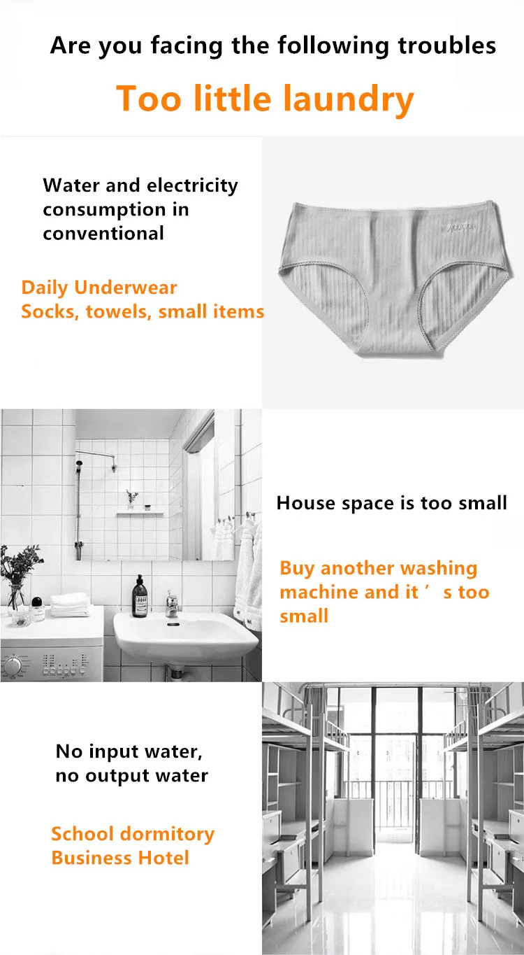 110V 220V แบบพกพาเครื่องซักผ้าไฟฟ้ามินิเสื้อผ้าเครื่องซักผ้า EU/AU/UK/US Plug