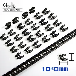 100-200pcs/lot High-Tech Tank Motorcycle Chain Link Compatible with 3711 15379 MOC Building Blocks Bricks Tank Model Parts Gifts