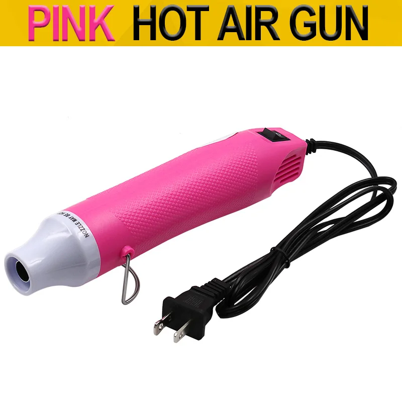 110V Pistola di Calore di Energia Elettrica Strumento di Aria Calda 300W temperatura FAI DA TE Pistola Ad Aria Calda US spina di regolamentazione
