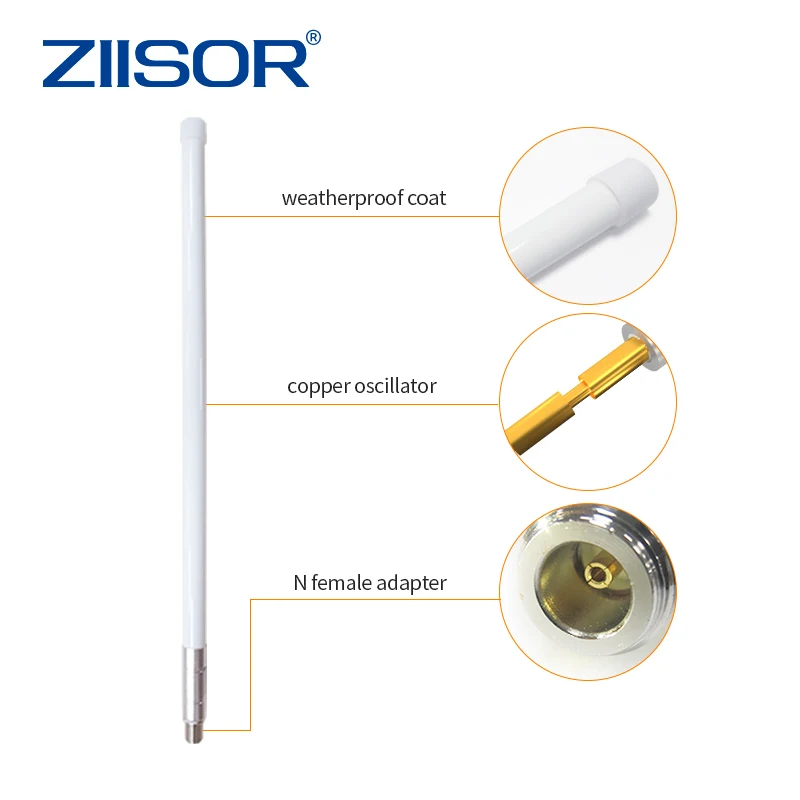 LoRa 868 MHz for Meshtastic Hotspot Miner Antenna 8dBi for Wifi US 915 MHz LoRaWAN Omni 923MHz N Female Male 900MHz Aerial