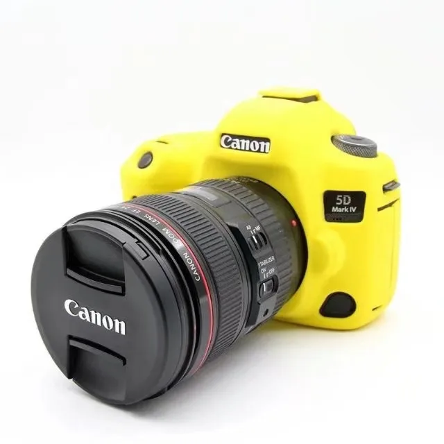 Sac vidéo pour appareil photo DSLR, étui de Protection en caoutchouc et silicone souple pour appareil photo Canon 5D4 5d4
