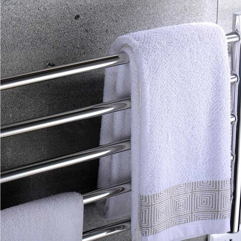 Brand new Stainless steel heated towel rack 304 stainless steel towel warmer wall mount towel warmer rack for bathroom