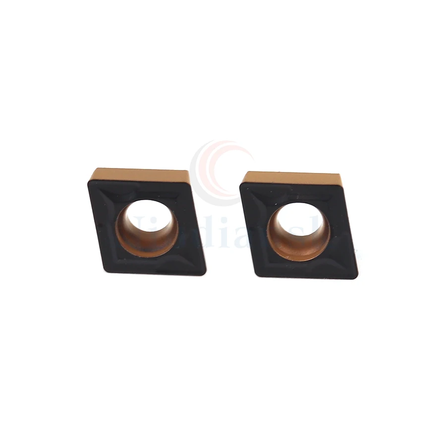 10 pz CCMT060204 LF9218 utensili per tornio CNC lflf9218 inserti in metallo duro bicolore utensili per tornitura interna, per la lavorazione dell'acciaio