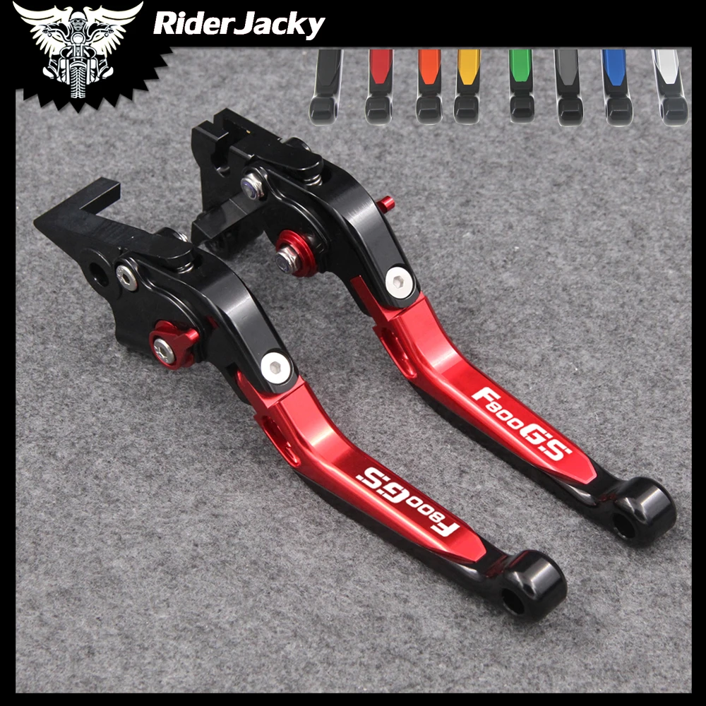 RiderJacky Folding Extendable Motorcycle Brakes Clutch Levers For BMW F 800GS F800 GS F800GS/Adventure 2008-2018 2015 2016 2017