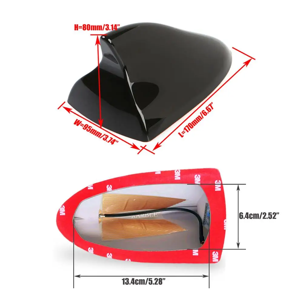 Plus Car Shark Fin Antenna For Dodge Caliber/Journey/Calibr Signal Radio Aerials Styling Auto Accessories