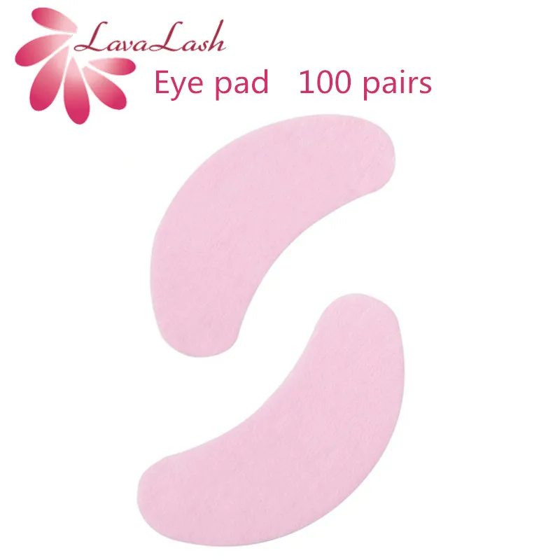 Coussinets en Gel pour les yeux, 100 paires, patchs pour Extension de cils, enveloppes autocollantes, outils de maquillage