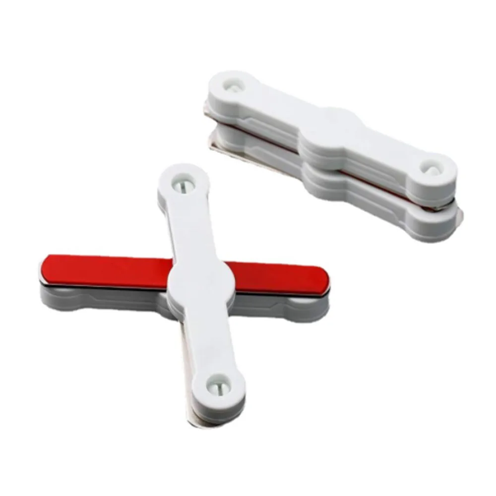 8pcs Screen Window Installation Buckle Self-adhesive Fixing Clips Adjustable Plastic Window Grids Snap Fastener