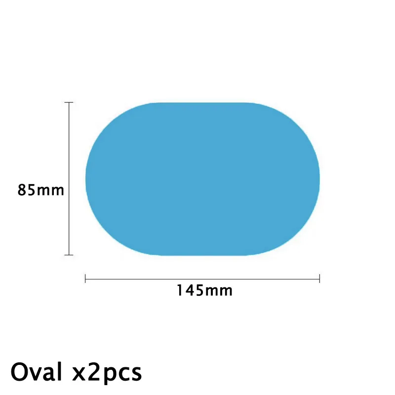 2PCS/Bag Car Rearview Mirror Protective Film Anti Fog Window Clear Rainproof Rear View Mirror Protective Soft Film