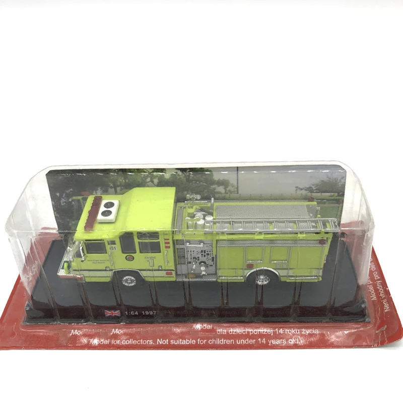 Special Offer 1:64 1997 1: 72 1926 fire truck model Alloy car model Collection of ornaments