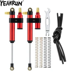 YEAHRUN 2PCS Piggyback Internal Spring Shock Absorber Damper for Axial SCX10 Wraith D90 TRX4 1/10 RC Crawler Car Parts