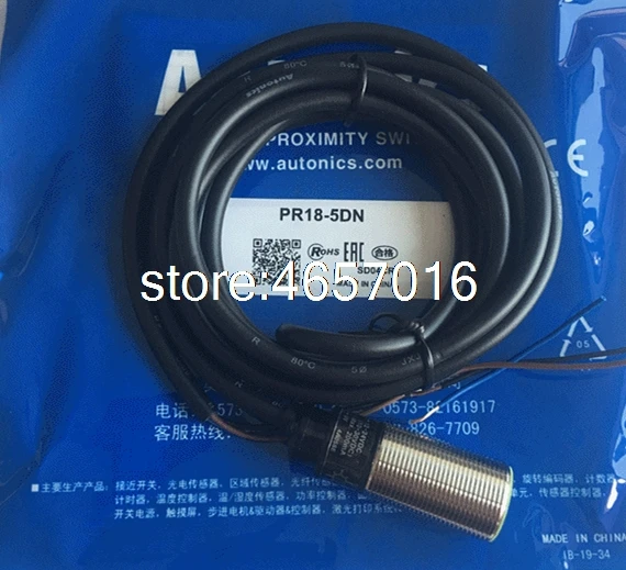 Free shipping 5PCS PR18-8DP PR18-8DN PR18-5DP PR18-5DN Autonics Proximity Switch Sensor New High-Quality