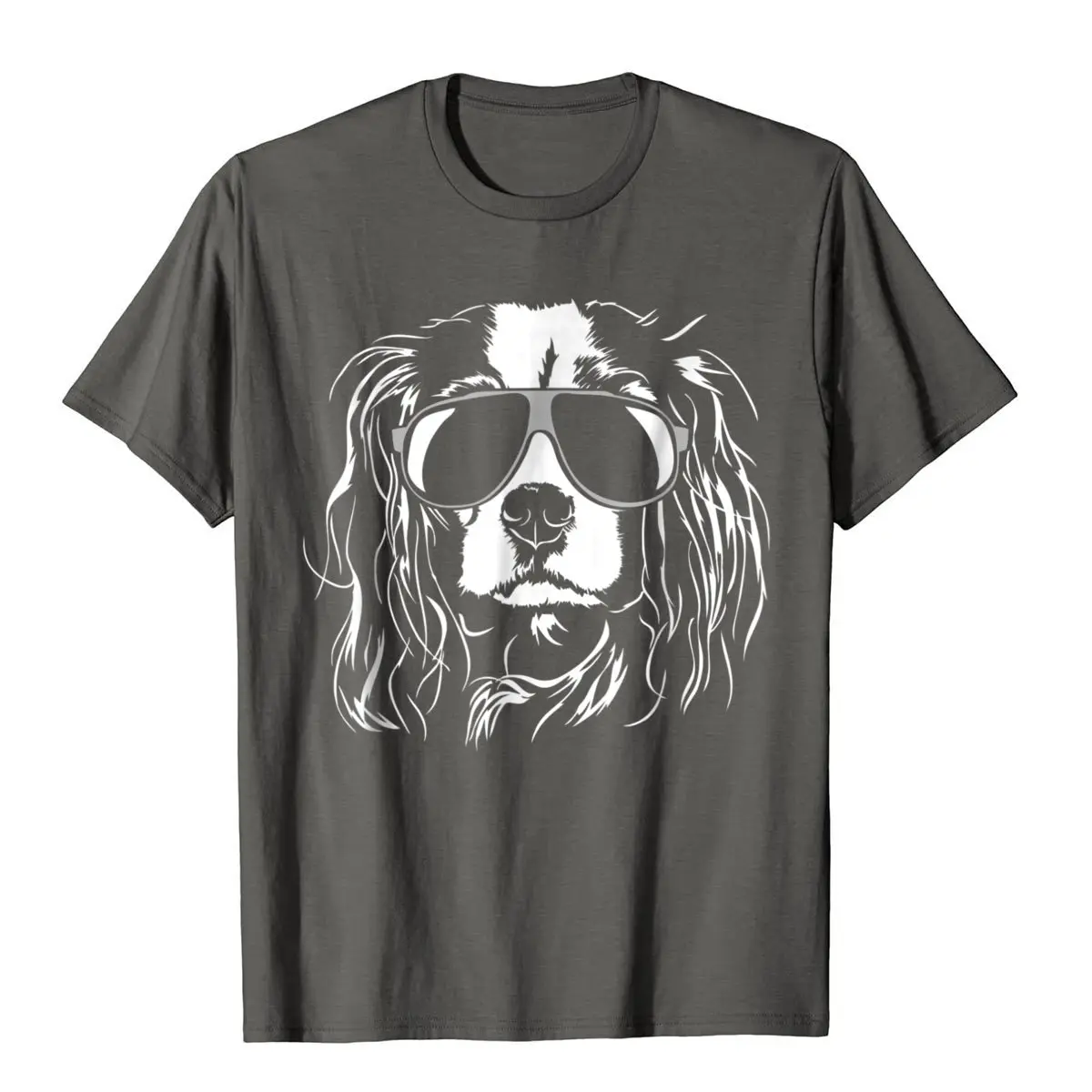 Funny Proud Cavalier King Charles Spaniel T Shirt Dog Gift Custom Cotton Mens Tops Tees Slim Fit New Design T Shirt