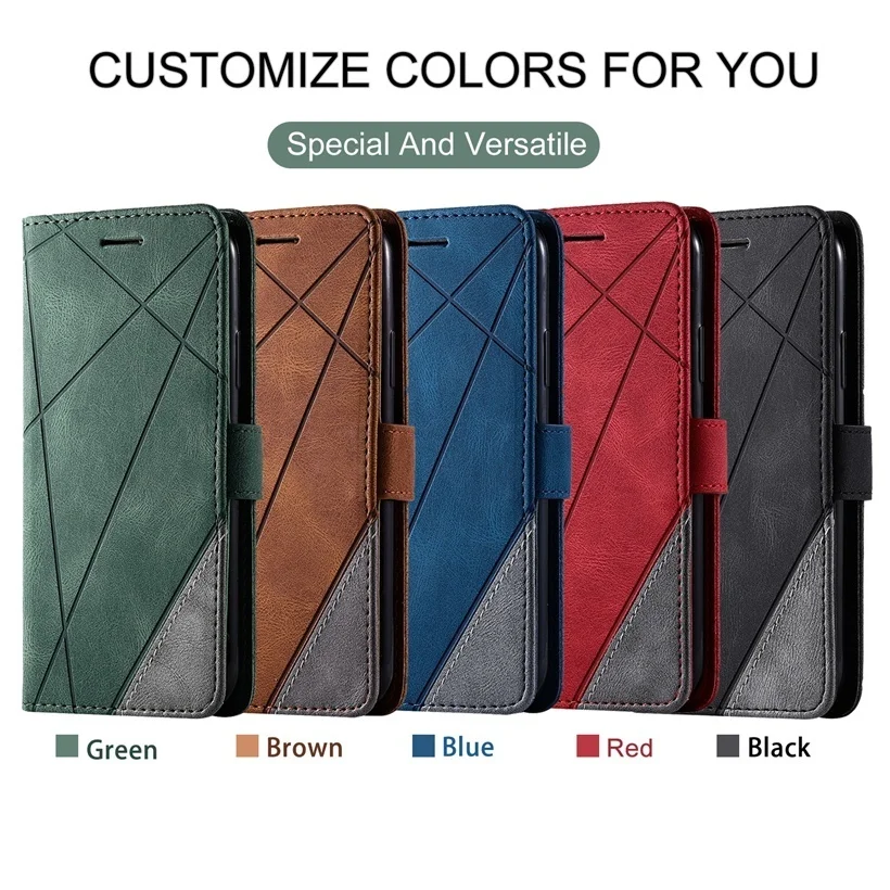 S22 Ultra Plus A52S Leather Flip Case For Samsung Galaxy A13 A33 A53 A73 A03 Core A02 A12 A22 A32 A42 A52 A72 4G 5G Wallet Cover