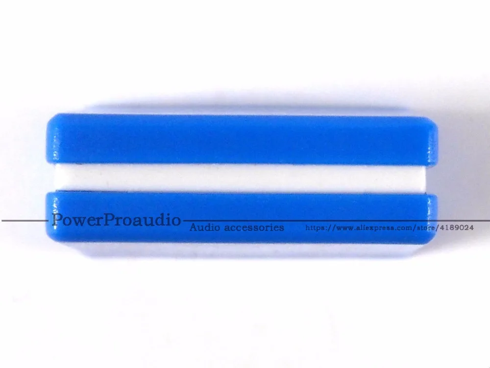 6 Pcs Vervanging Fader Crossfader Knop DJM800 DJM700 DJM400 DJM5000 DAC2371 Blauwe Kleur